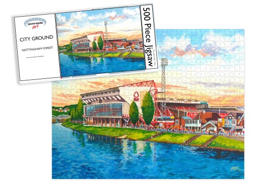 City Ground Stadium 'Going to the Match' Fine Art Jigsaw Puzzle - Nottingham Forest FC City Ground Stadium 'Going to the Match' Fine Art Jigsaw Puzzle - Nottingham Forest FC